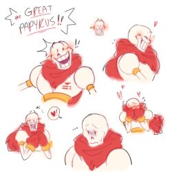papyrus (undertale) from undertale by si11y-romance