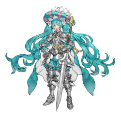 hatsune miku from vocaloid