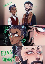 elias bouchard from the magnus archives by blackberreh-art
