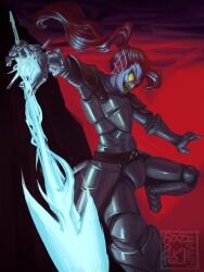 undyne from undertale by gubbah arts