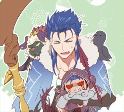 cu chulainn (fate) from fate/grand order by 0nodera