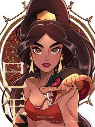jasmine (disney) from aladdin (disney) by moko eaka