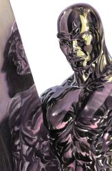 silver surfer from fantastic four by alex ross