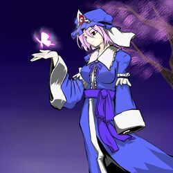 saigyouji yuyuko from touhou