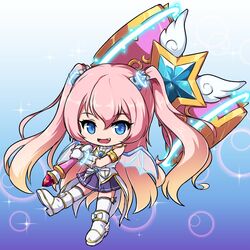 angelic buster from maplestory by nekono rin