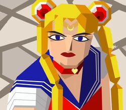 sailor moon from bishoujo senshi sailor moon