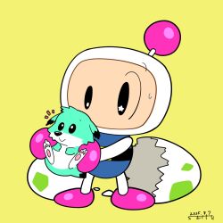 white bomberman from bomberman