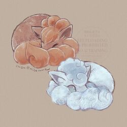 alolan vulpix from pokemon