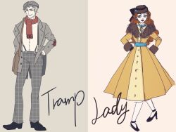 lady and the tramp fan art