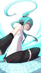 hatsune miku from vocaloid