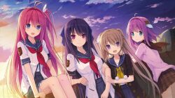 arisaka mashiro from ao no kanata no four rhythm