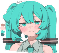hatsune miku from vocaloid by abmayo