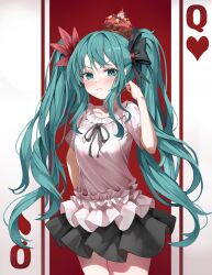 hatsune miku from vocaloid