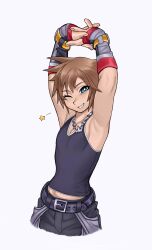 sora (kingdom hearts) from kingdom hearts
