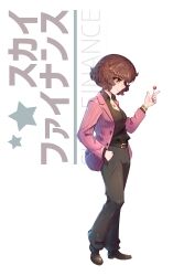 akiyama shun from girls und panzer by fluffkaiser