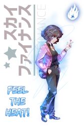 akiyama shun from girls und panzer by fluffkaiser