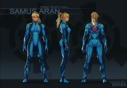 samus aran from metroid by max kay