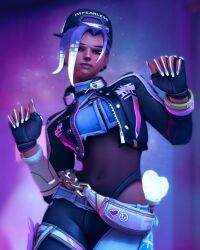 sombra (overwatch) fan art