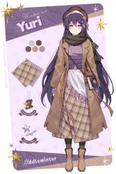 yuri (doki doki literature club) from doki doki literature club by satchely