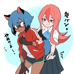 hiwatashi nazuna from brand new animal by hoyon