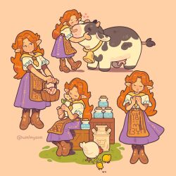 malon from the legend of zelda