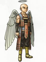 izayaarl from dragon quest by toriyama akira