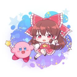 hakurei reimu from kirby (series) by kaoling