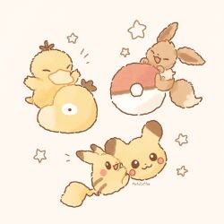 eevee from pokemon by mofucoffee