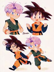 son goten from dragon ball by tokuura