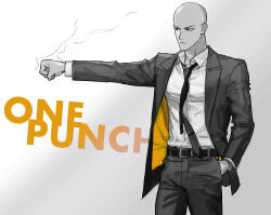 saitama (one-punch man) from one-punch man by omix