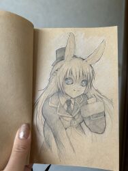 void white rabbit (grimms echoes) from grimms echoes by jurithedreamer