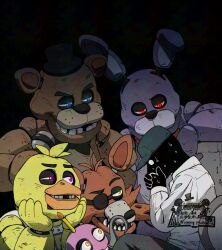 bonnie (fnaf) from five nights at freddy's by conabemin