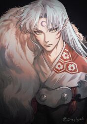 sesshoumaru from inuyasha by onegingek