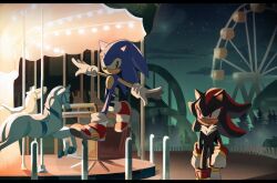 shadow the hedgehog from sonic (series) by unneul