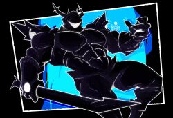 roaring knight from deltarune by skimpybun