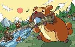 bibarel from pokemon