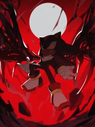 shadow the hedgehog from sonic (series) by unneul