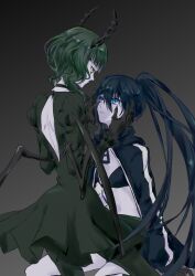 black rock shooter (character) from black rock shooter