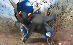 rampardos from pokemon by saito yoshinobu