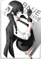 female sensei (blue archive) from blue archive