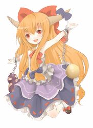 ibuki suika from touhou by tetsuo