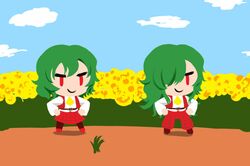 kazami yuuka from helltaker