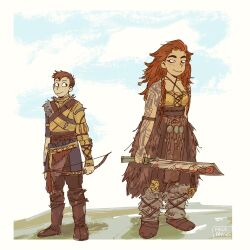 god of war fan art