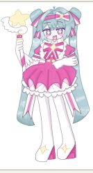 hatsune miku from retry now (vocaloid)