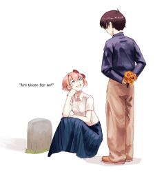 protagonist (doki doki literature club) from doki doki literature club