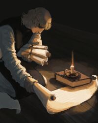 chi.: chikyuu no undou ni tsuite fan art