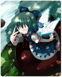 cirno from touhou by yuugi