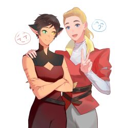 adora (she-ra) from masters of the universe by youliqy