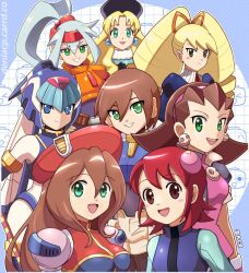 aile (mega man zx) from mega man (classic)