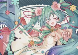 hatsune miku from magical mirai (vocaloid)